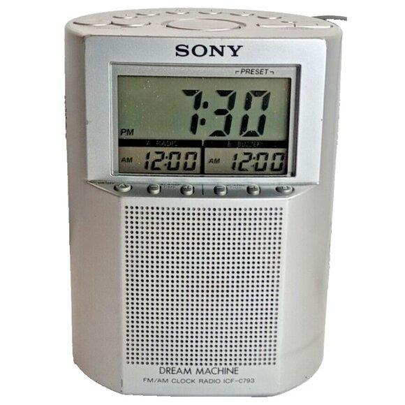 Sony Dream Machine FM/AM Clock Radio ICF-C793 Tested - Picture 6 of 8